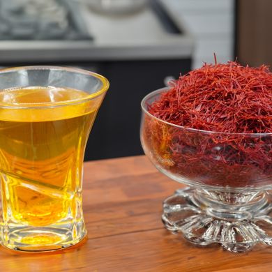 saffron tea